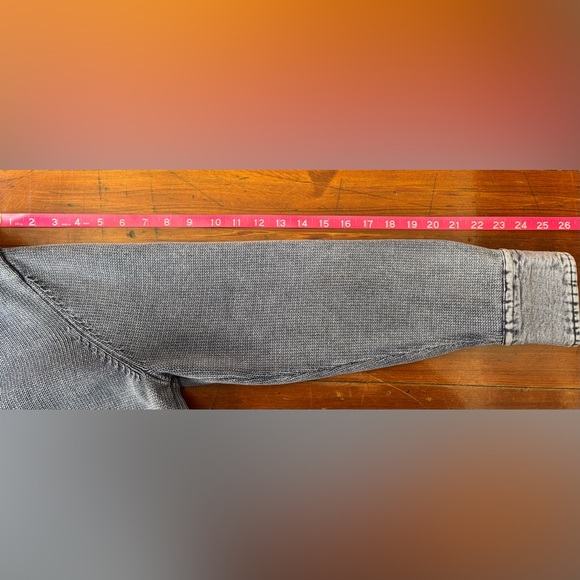 PBJ Blues Snap Tunic Cardigan- Denim Indigo - Picture 7 of 9